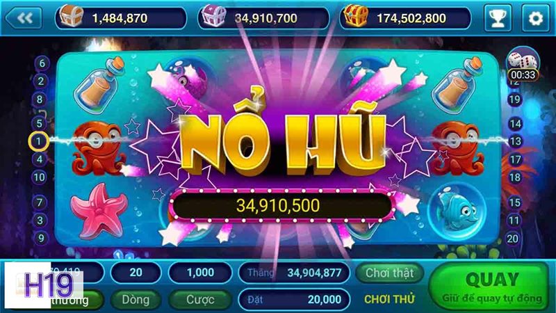 Nổ hũ h19 - Jackpot và mini game phụ Nổ hũ h19 - Jackpot và mini game phụ